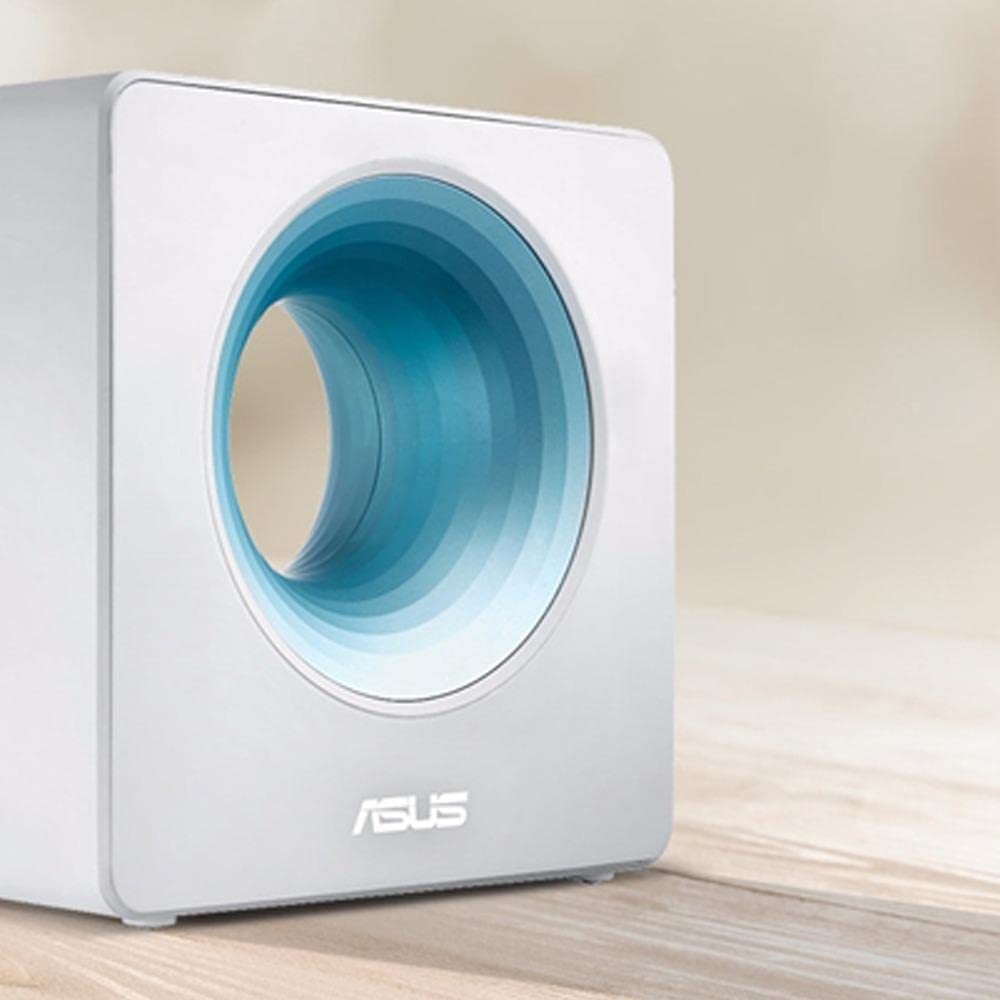 Asus - Router inalámbrico de doble banda Blue Cave AC2600 para hogares inteligentes, con tecnología Intel Wi-Fi y seguridad de red Aiprotection con tecnología Trend Micro