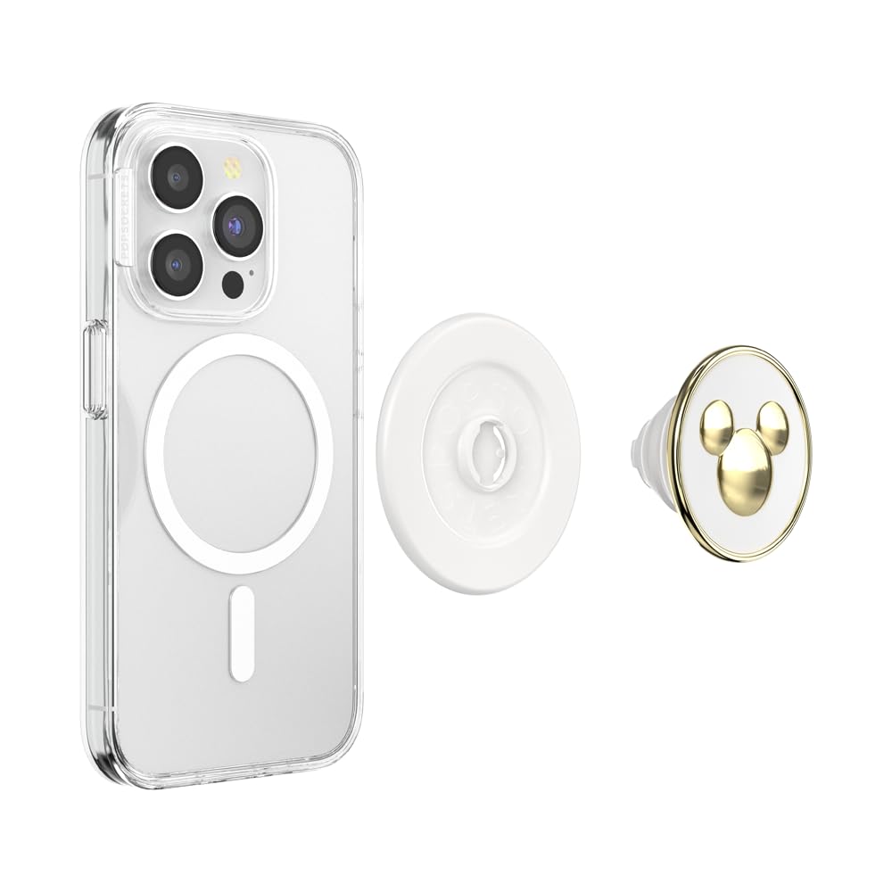Empuñadura para Teléfono MagSafe PopSockets Esmalte Mickey con Soporte Magnético Disney