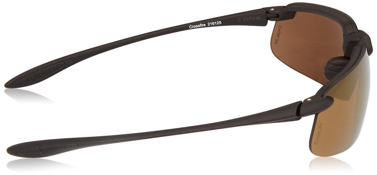 Crossfire anteojos de seguridad, bronce 2.5 dioptría, talla única, 216125