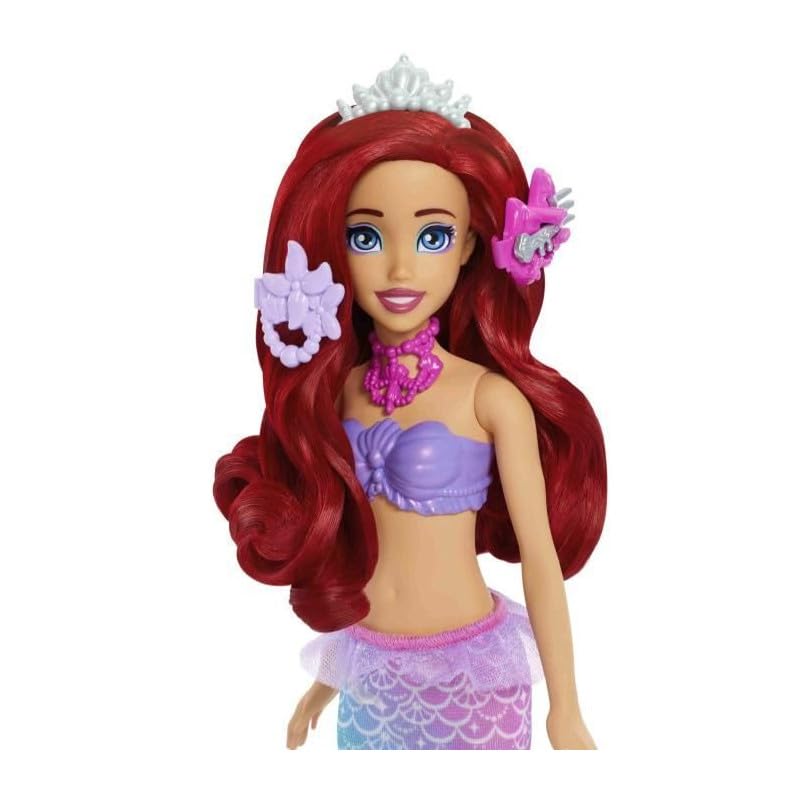 Disney Princesa Set de Juego Ariel con Accesorios Sorpresa para niñas de 3 años en adelante