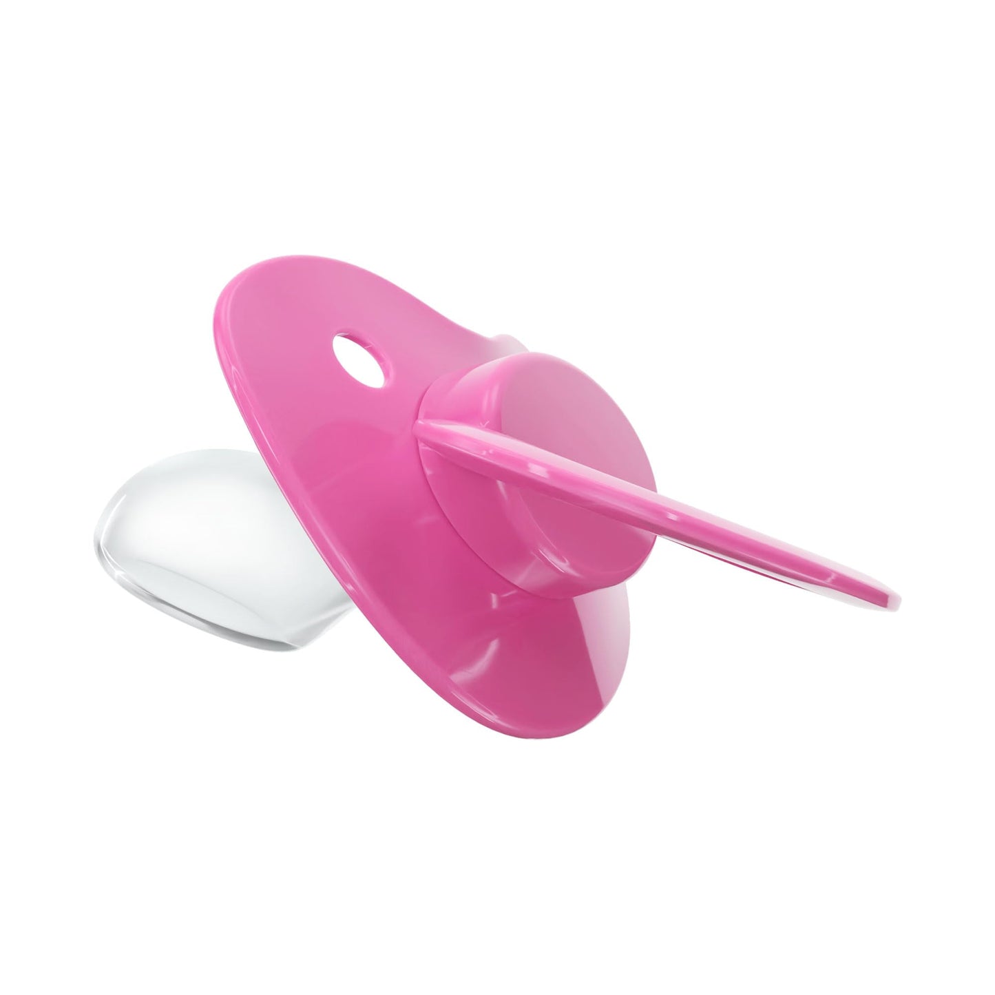 Chupete Addict - Fixx - JUMBO funcional adulto XXL - Chupete de silicona - Talla 10 (rosa intenso)