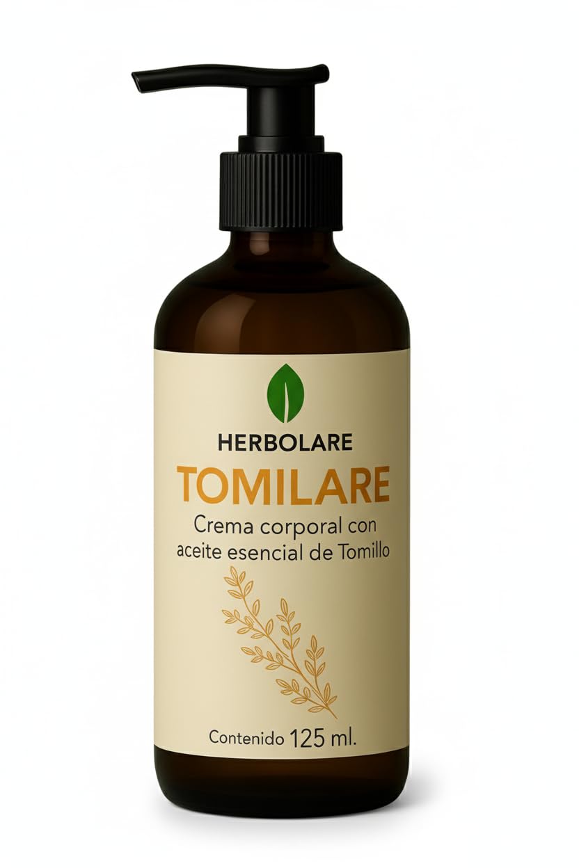 Herbolare Tomilare Crema con Tomillo 125 ml para Congestión y Tos