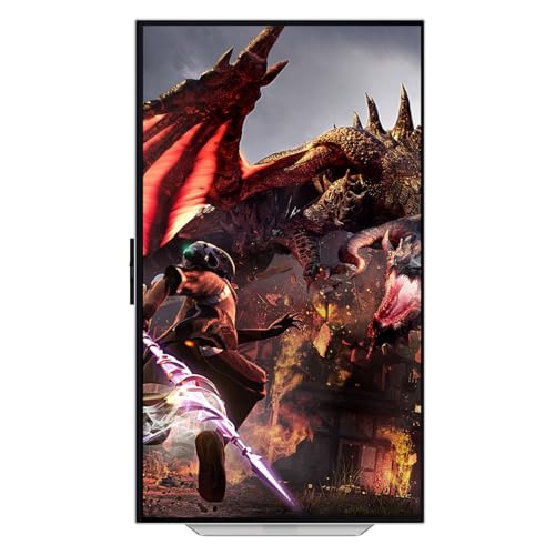 Samsung 32" Odyssey OLED Monitor G80SD 4K 240Hz, Resolución OLED en 4K, Negros más Profundos, Glare Free, Tiempo de Respuesta de 0,03ms (GtG), AMD FreeSync Premium Pro LS32DG800SLXZX