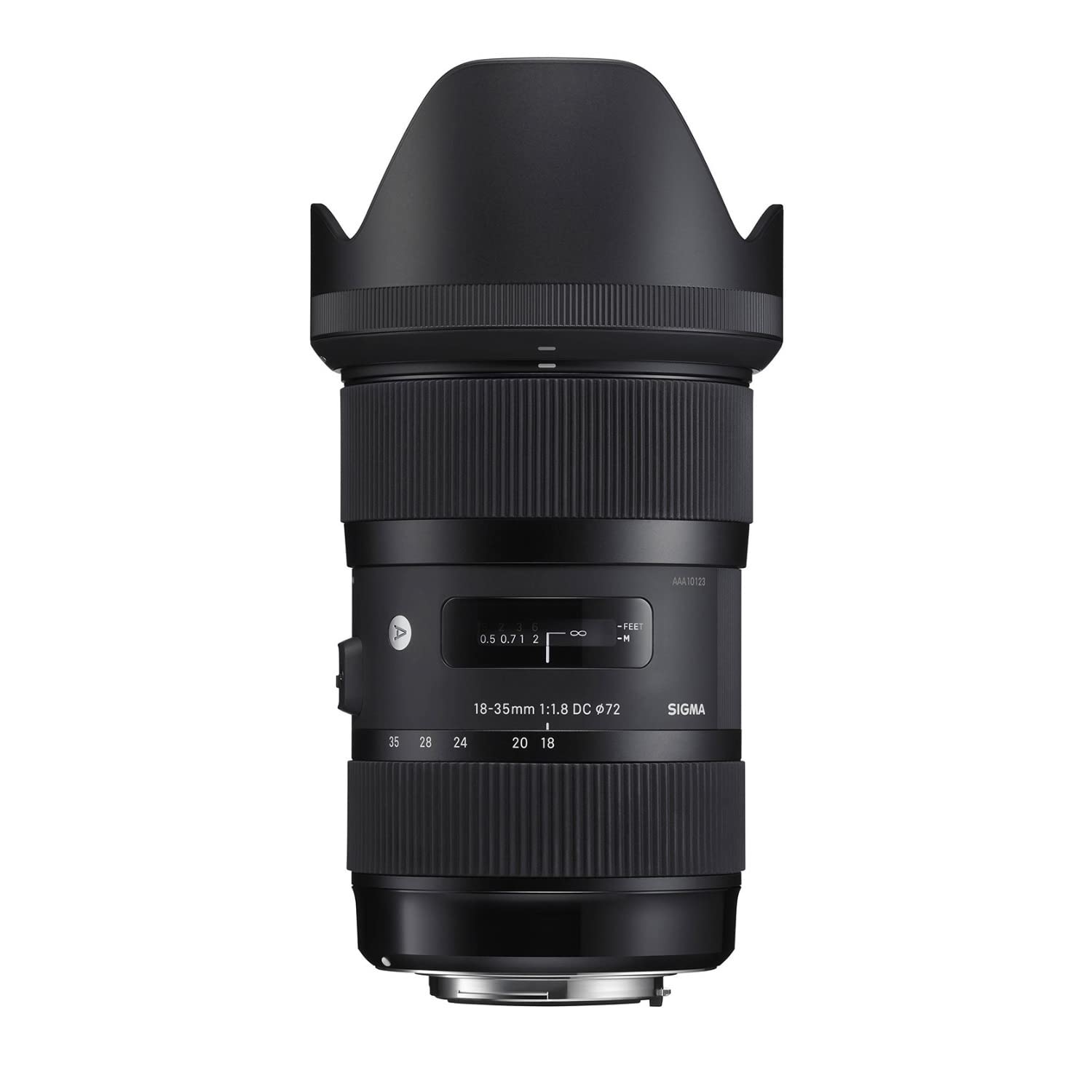 SIGMA - Lente Art DC HSM F1.8 de 18-35 mm para Canon