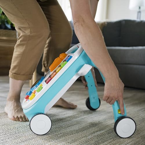 Baby Einstein Musical Mix 'N Roll 4 en 1 caminador de actividades y mesa, a partir de 6 meses