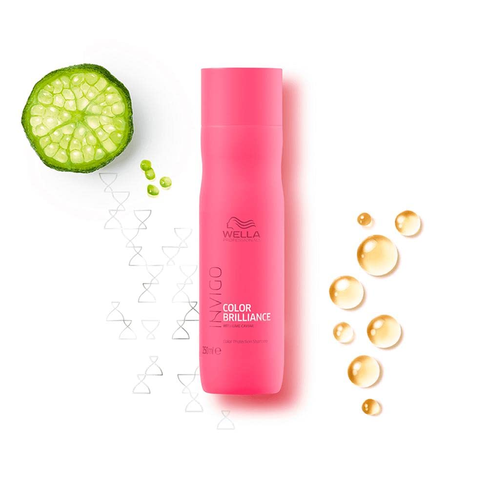 Shampoo Wella Professionals Lime Caviar Invigo Color Brilliance 250 ml