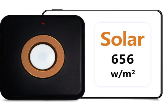 Medidor de Irradiancia Solar VBR-SOLAR Hasta 3499 W/m²