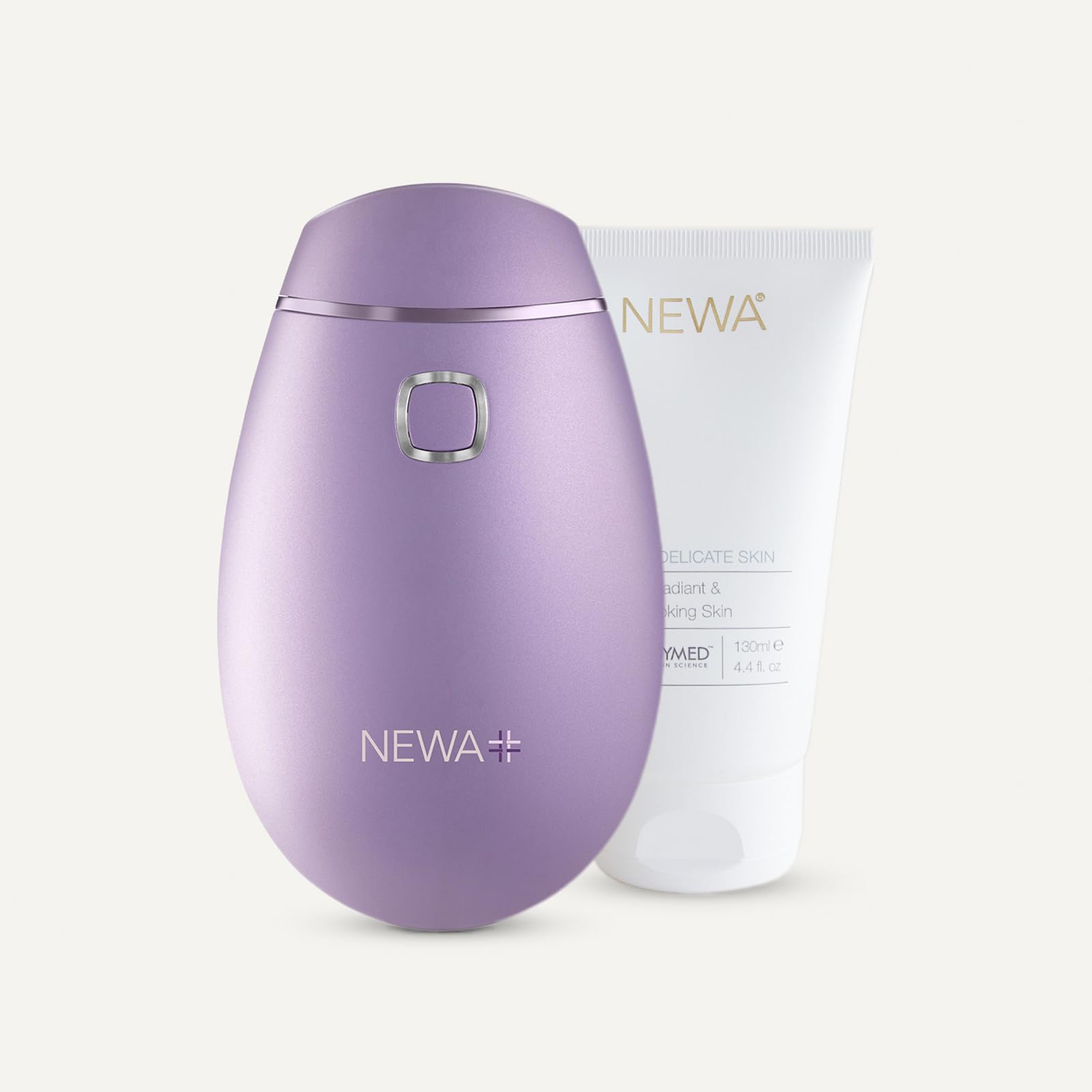 Sistema de cuidado de la piel NEWA, tratamiento facial antienvejecimiento, tecnología de reafirmación de la piel para uso doméstico. El nuevo colágeno que desencadena reduce las arrugas, estira y levanta la piel. FDA despejado, color rosa, Lavanda