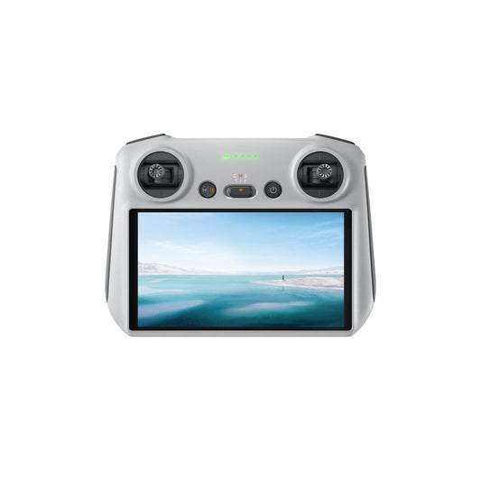 DJI RC, Mando a Distancia con Cuerpo Ligero, visualización FHD, batería de 4 Horas, Barras de Control de precisión, transmisión O3+
