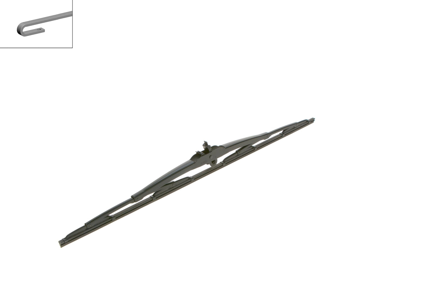 BOSCH 3397018966 - Escobilla de repuesto para camión doble OE; 24 pulgadas, individual