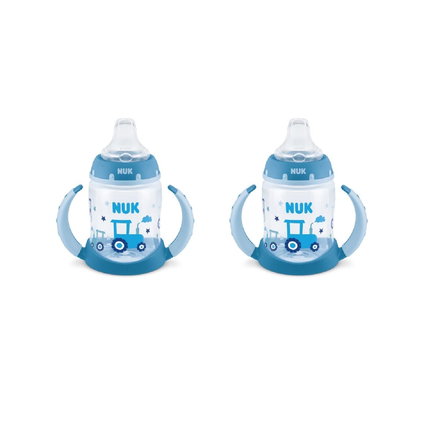 NUK - Taza de silicona para aprendices de mar, para niños, 5 onzas (2 unidades)