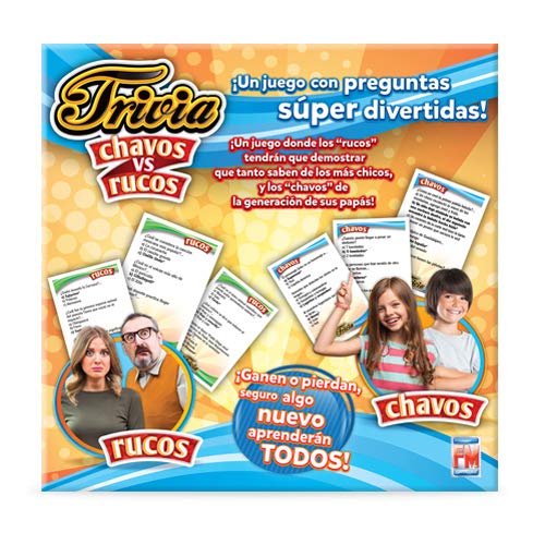 Juego de Mesa Fotorama Trivia Chavos vs Rucos
