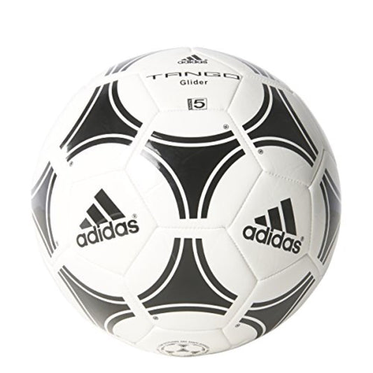 Adidas - Balón de fútbol Tango Glider, blanco/negro, tamaño 4
