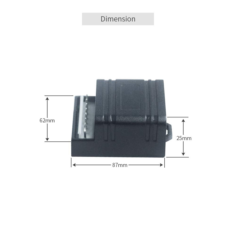 Sistema de Bloqueo de Puerta Central Easyguard CL13 Negro con 4 Actuadores de Cerradura 1 Master 3 Esclavos DC12V