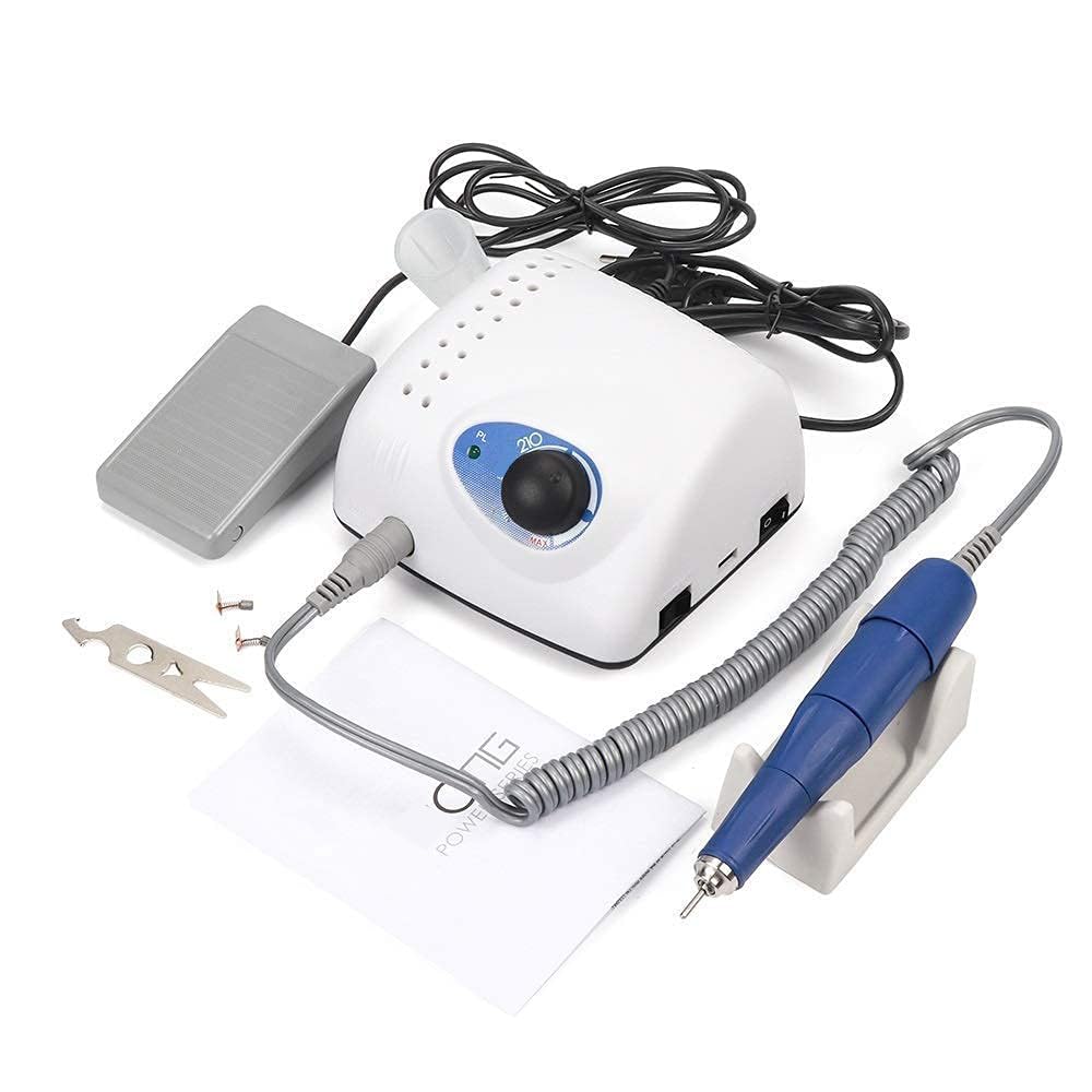 Taladro Eléctrico de Uñas Goluao 35000 RPM 210 Modelos para Manicura y Pedicura