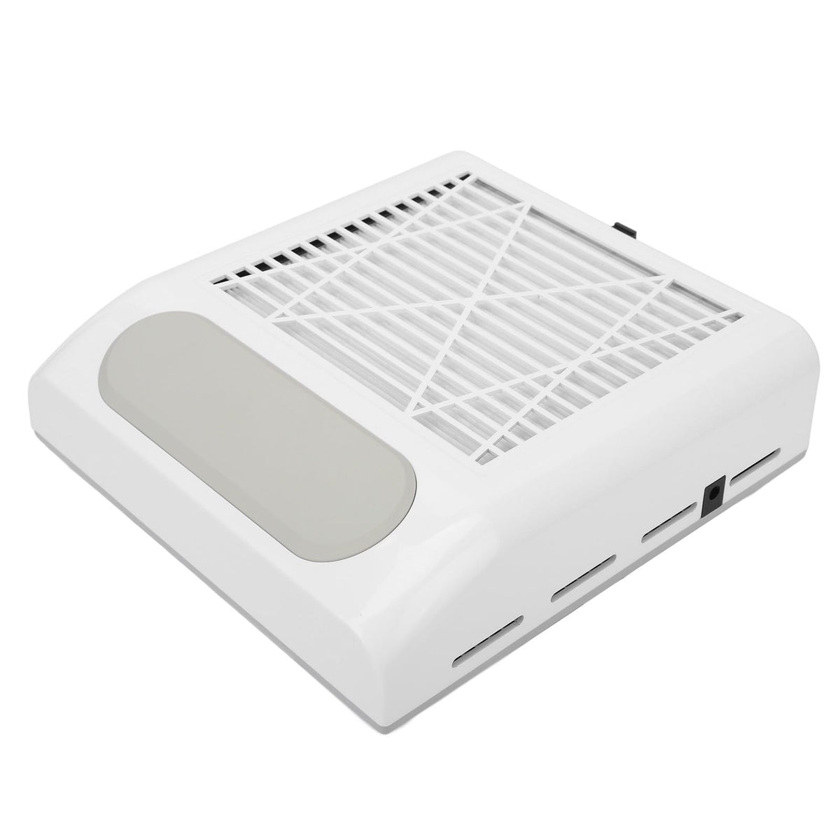 Colector de Polvo de Uñas Fockety Blanco con Ventilador Potente y Filtro Reutilizable para Uñas Acrílicas