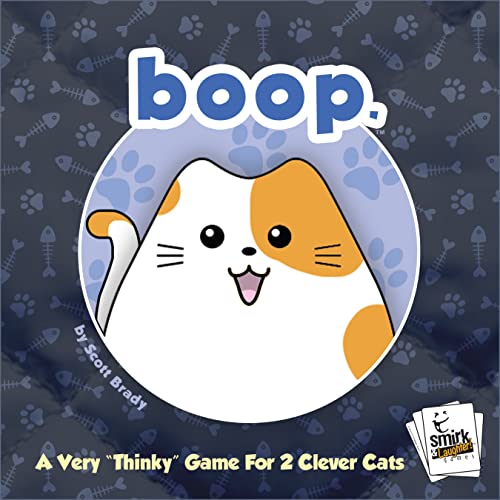Juego de Mesa Smirk & Dagger Boop Estrategia Adorable 32 Piezas para 2 Jugadores a Partir de 10 Años
