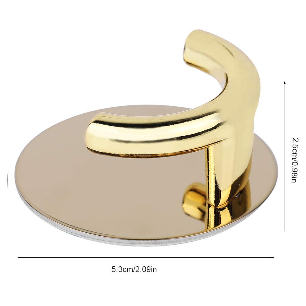 Gancho Colgante Acero Inoxidable Dorado para Puerta y Pared Cocina y Baño