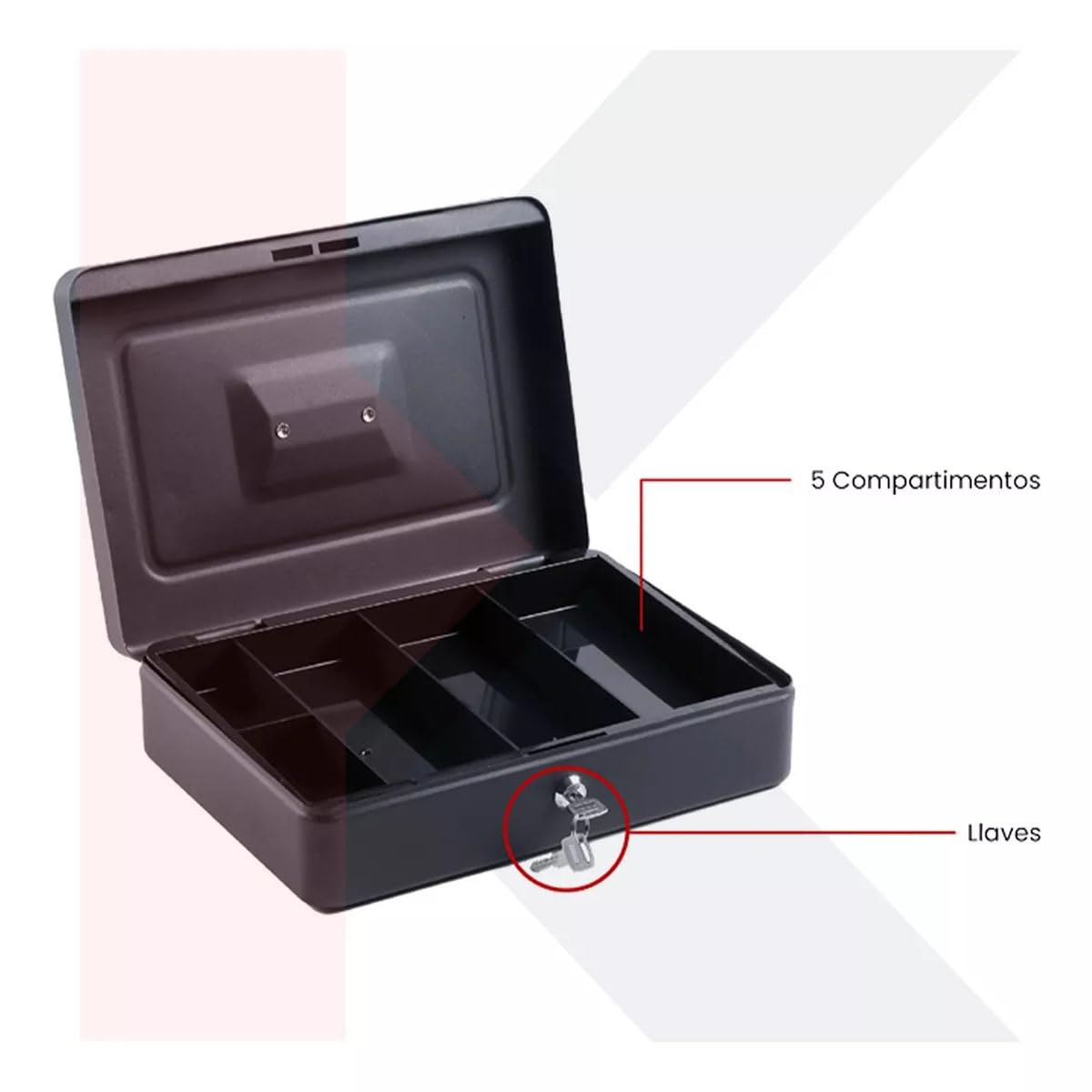 Kishnell | Caja Fuerte Para Dinero Seguridad Portátil Kishnell Nano CB30