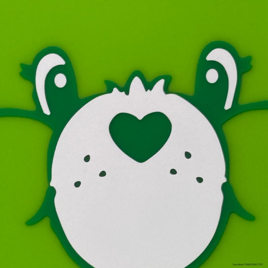 The Clever Baby Care Bears Good Luck Bear - Placa de succión de silicona