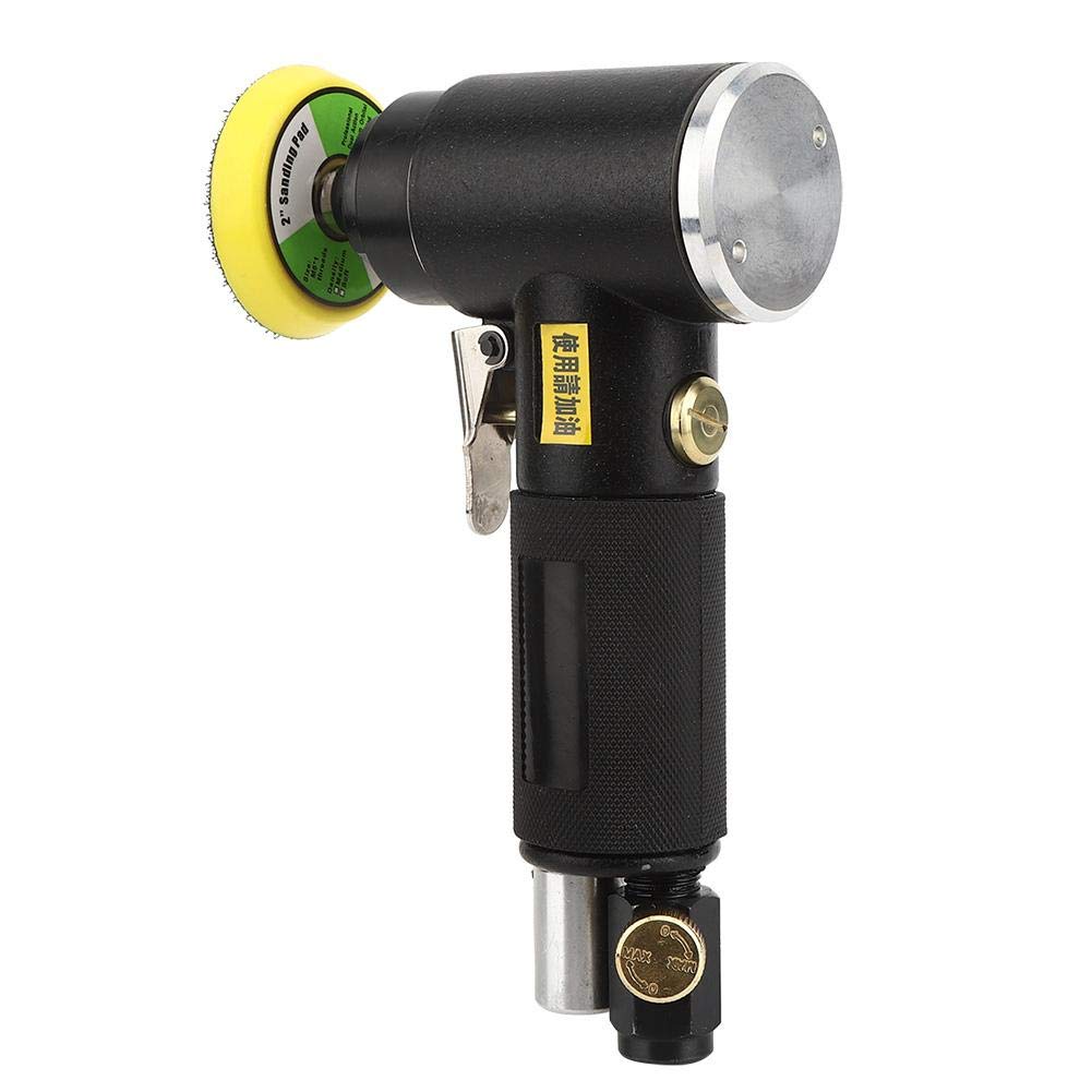 Mini lijadora de aire Lijadora NeumáTica Orbital Aleatoria KOPO YC-2612 MáQuina Pulidora NeumáTica Herramienta Lijado con Disco Abrasivo