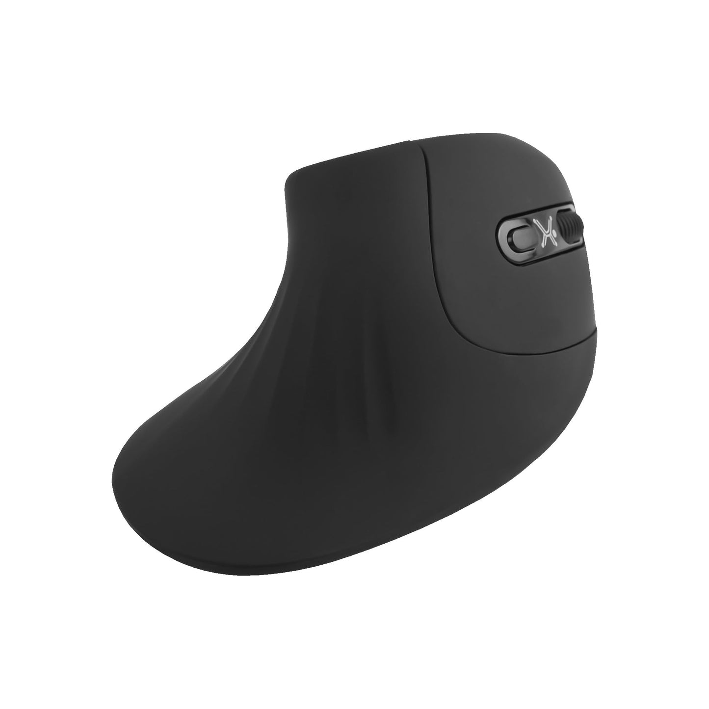 Mouse Inalámbrico Perfect Choice Negro Diseño Vertical