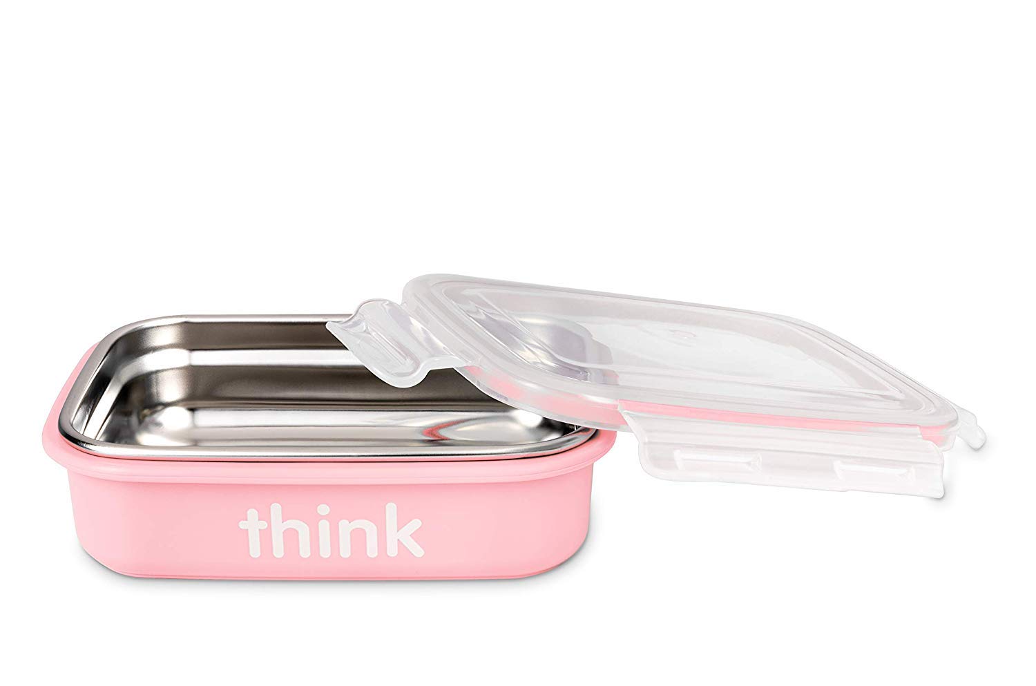 Juego de Alimentación thinkbaby Rosa Libre de BPA