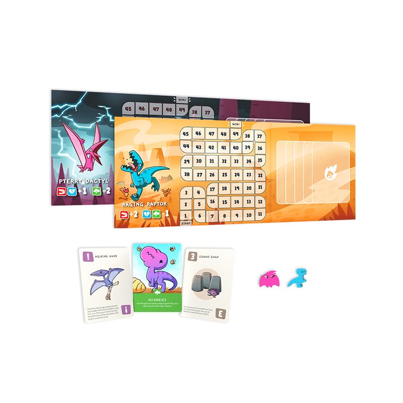 Juego de Mesa TeeTurtle Happy Little Dinosaurs para 5-6 Jugadores