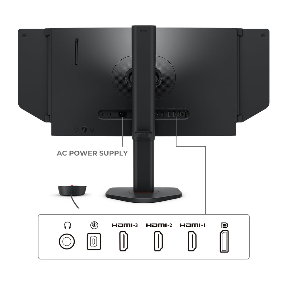 BenQ Monitor Zowie Xl2566x+ 400hz con Respuesta de 1 Ms especializado para Esports, 24.1"