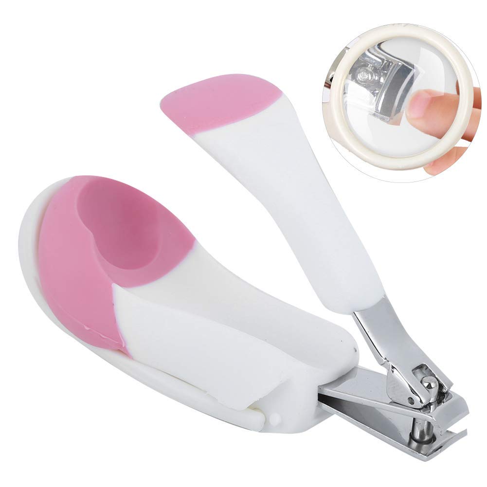 Cortauñas para Bebés, Tijeras Plegables Seguras, Kit de Lima de Uñas de Acero Inoxidable, Ideal para Manos y Pies de Recién Nacidos, Niños y Adultos