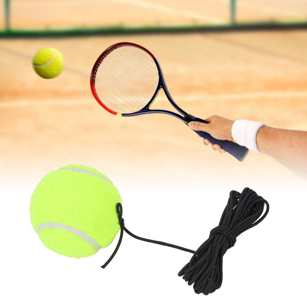 Entrenador de Tenis Goma Elástica 4M para Principiantes entrenamiento Individual