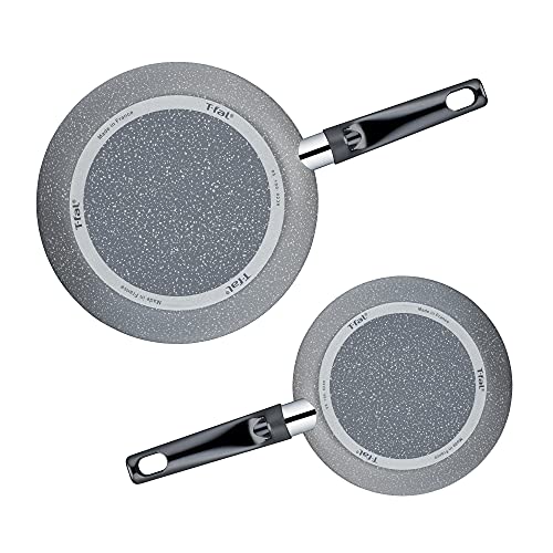 Juego de Sartenes T-FAL Gris con Antiadherente Mineralia