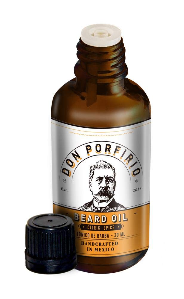 DON PORFIRIO - Tónico Para el cuidado de Barba y Bigote Aroma a Cítricos Cont. 30 ml
