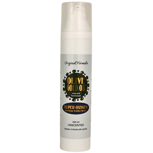 Olive Gold O3 Skin Care Lotion - Ozonated Olive Oil Super Oxygen (4oz) by Olive Gold O3