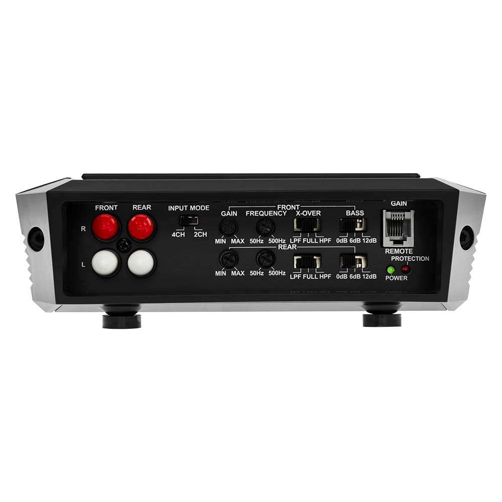 Amplificador Multicanal DS18 Negro 800W 4 Canales para Coche