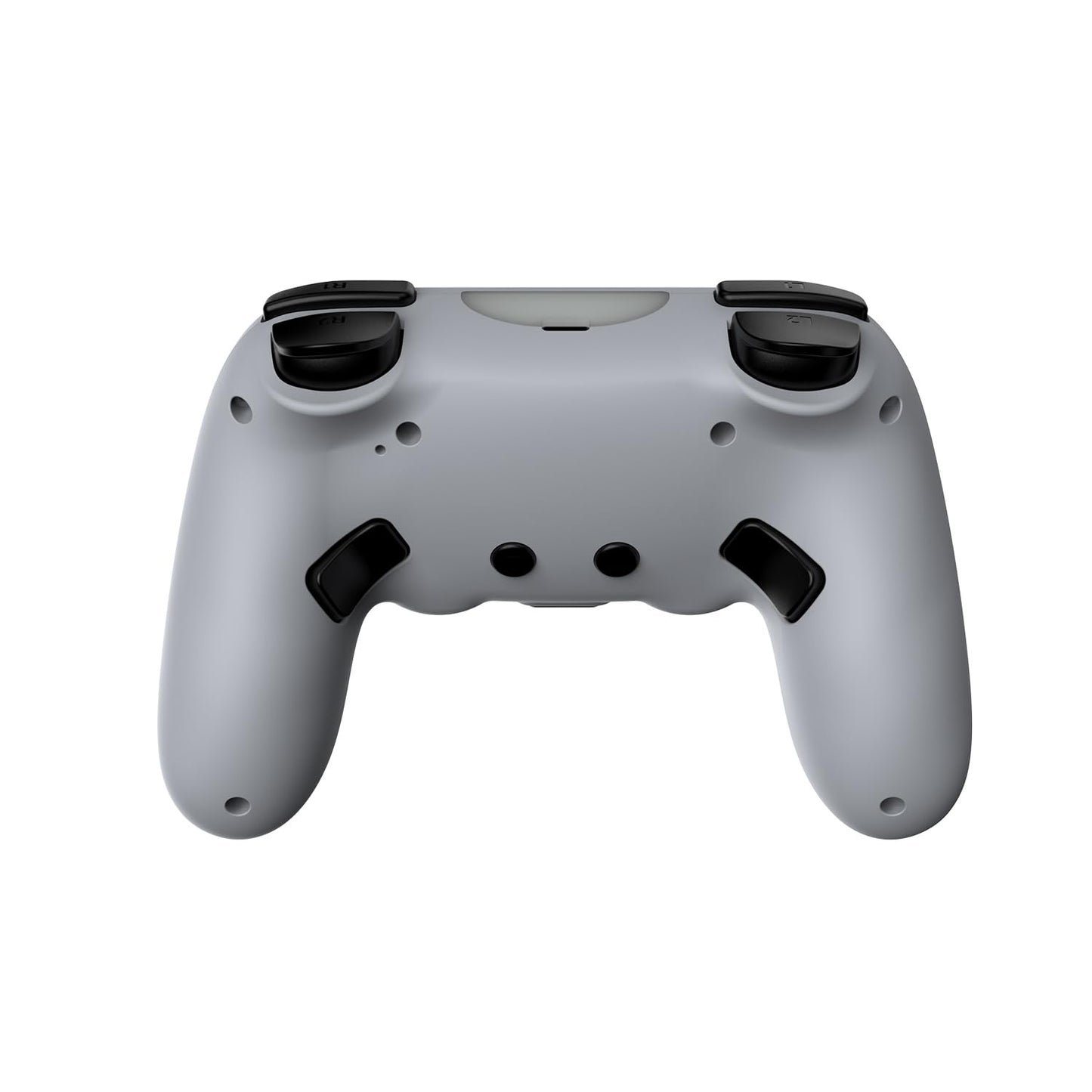 Controlador inalámbrico compatible con ps5 / ps5 Pro / ps5 Slim - controlador inalámbrico con altavoz incorporado / joystick de precisión / programación de botones Turbo / avanzado y batería recargable 1000mah (azul - gris)