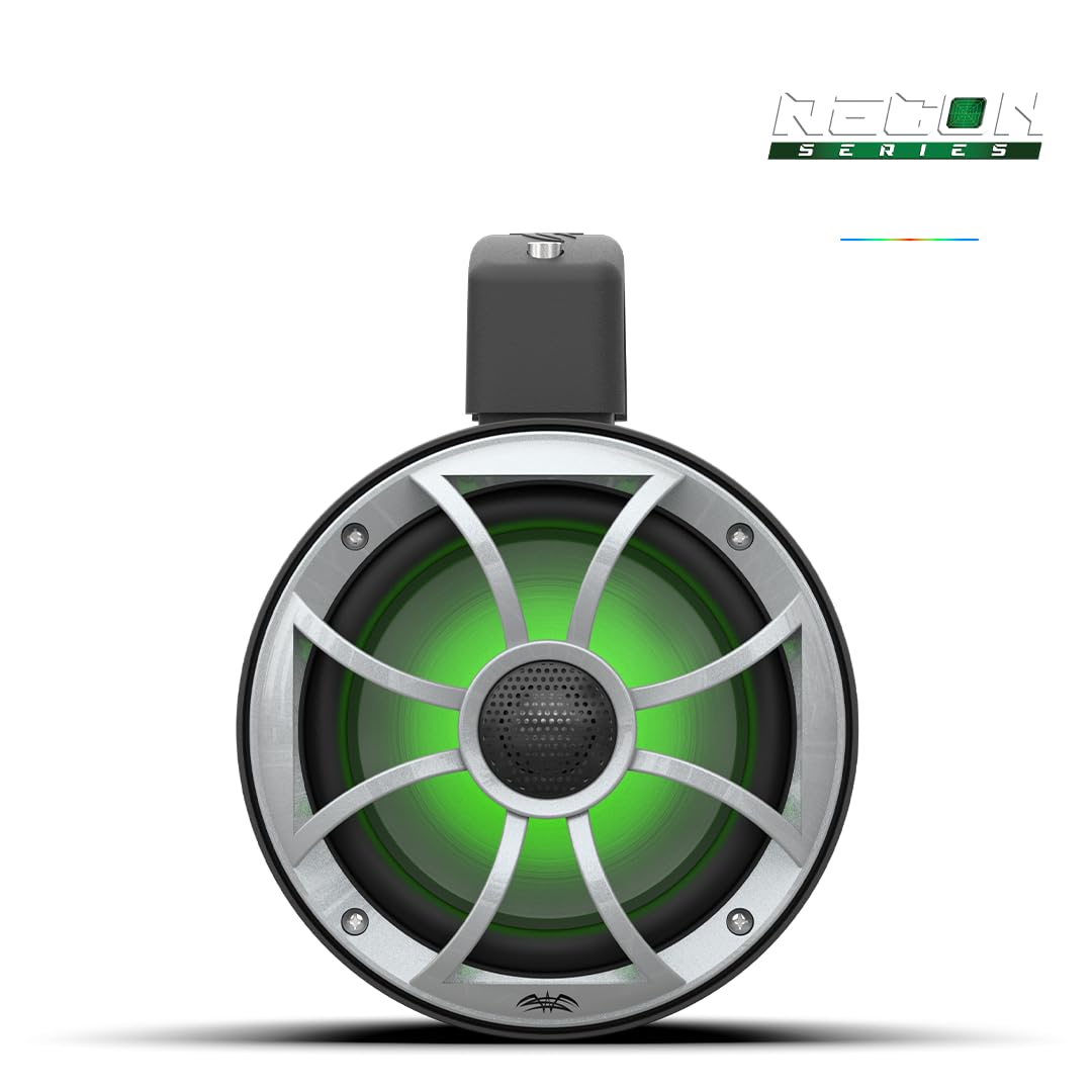 Altavoz Coaxial Wet Sounds Negro 6.5 Pulgadas para Tubo o Superficie