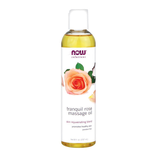Aceite de Masaje NOW Rosas Tranquilas para Adultos Unisex