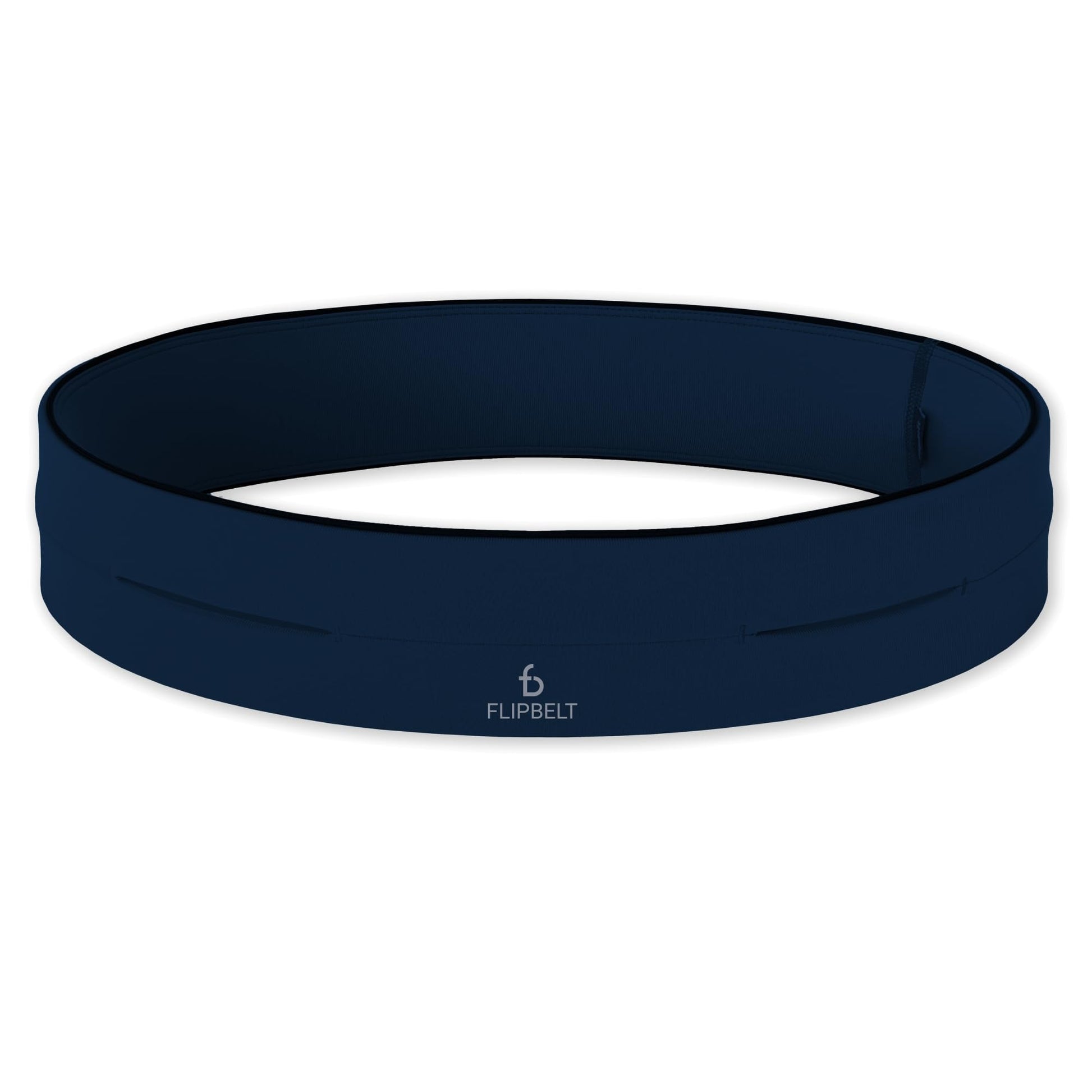 Cinturón FlipBelt clásico azul marino empresa estadounidense para correr para Mujer y Hombre