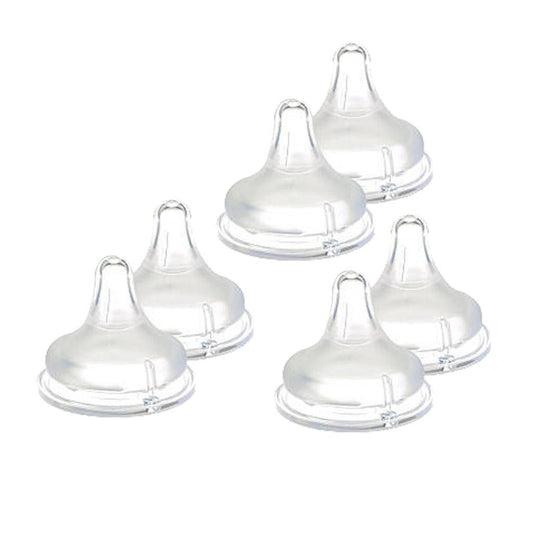 Lansinoh NaturalWave - Pezones de flujo lento, paquete de 6