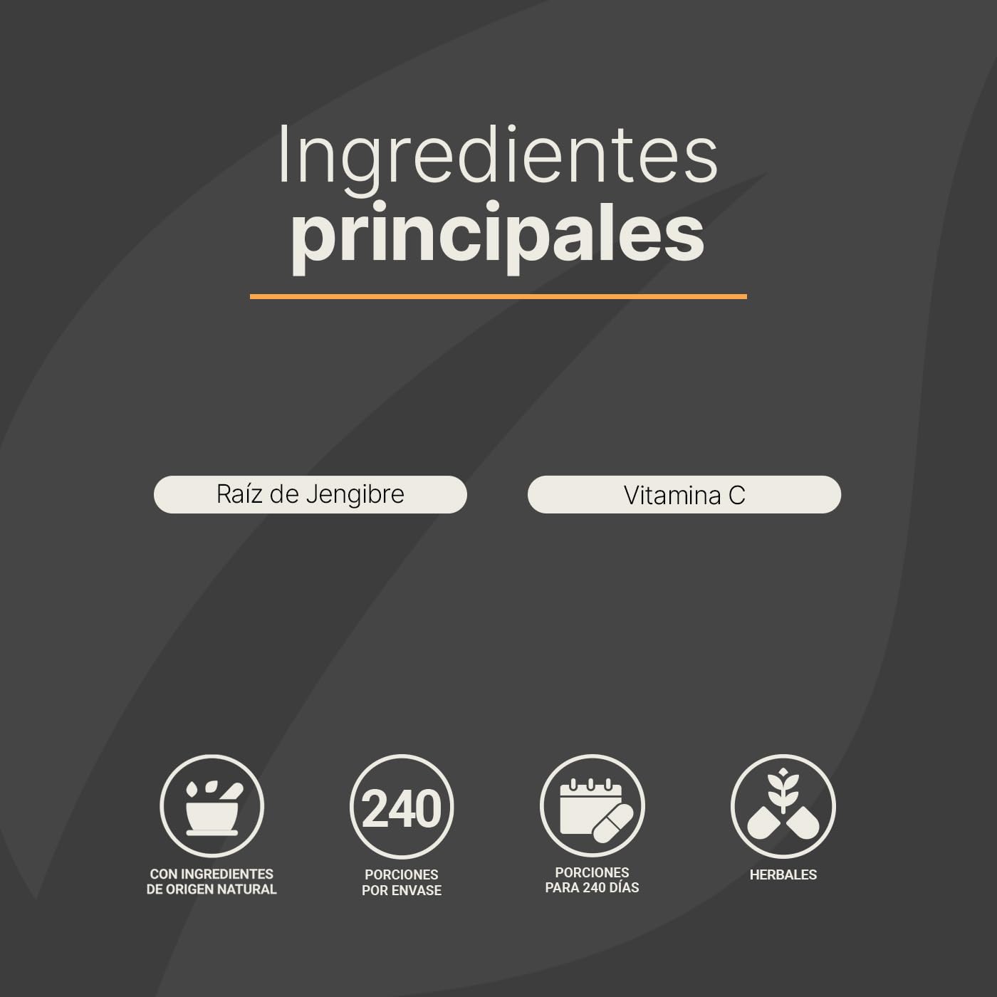 Cápsulas de Vitamina C y Jengibre B Life Naturales