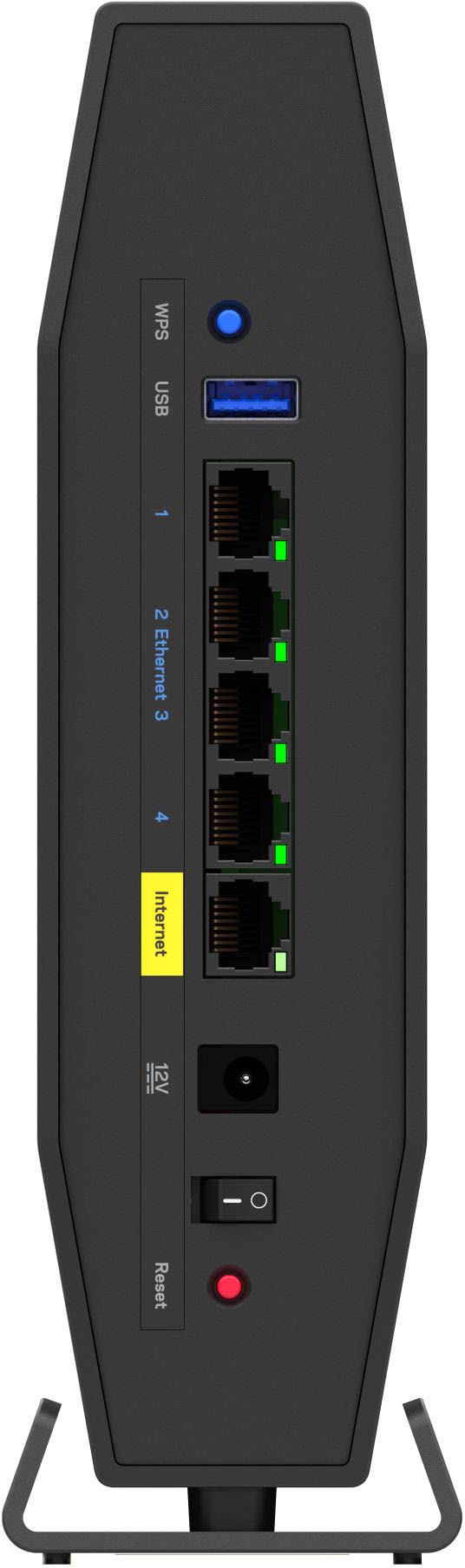 Linksys E8451 AX3200 WiFi 6 Router: red doméstica inalámbrica de doble banda, 4 puertos Gigabit Ethernet, controles parentales, 3.2 Gbps, 2.500 pies cuadrados, 25 dispositivos