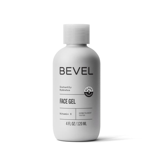 Bevel Moisturizing Face Gel, with Tea Tree Oil, Vitamic C, and Algae Extract, Helps Reduce Dryness and Oiliness, Good for Sensitive Skin, 4 fl. oz