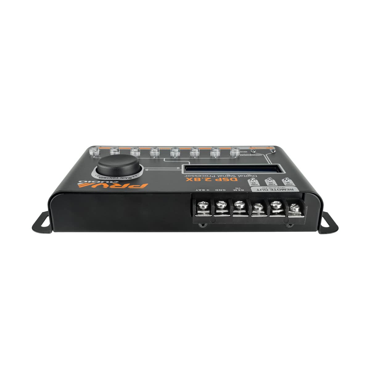 Procesador de Audio Digital PRV AUDIO 8 Canales con Crossover y Ecualizador para automóvil