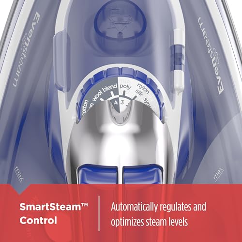 BLACK+DECKER - Plancha de vapor de un paso, suela EvenSteam y control de vapor inteligente con depósito de agua de fácil llenado y apagado automático de 3 vías