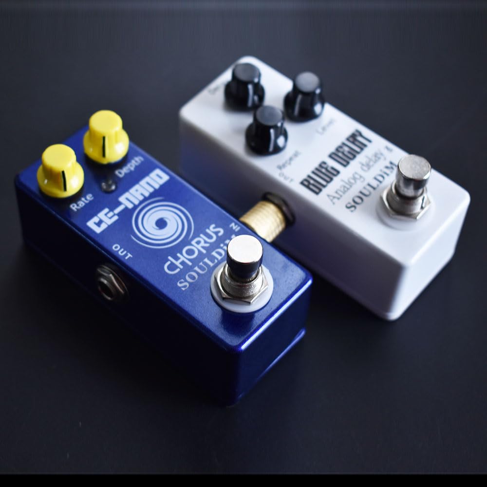 Pedal de Efecto para Guitarra Eléctrica SoulDiM Corus con True Bypass Coro