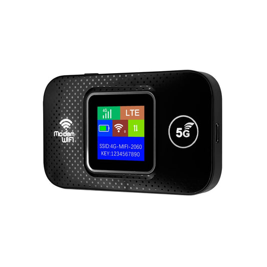Bewinner Enrutador WiFi Portátil 4G LTE para Viajes, Punto de Acceso Móvil de Bolsillo 4G de Alta Velocidad de 150Mbps, hasta 10 Dispositivos WiFi, Alimentado por USB, 4G