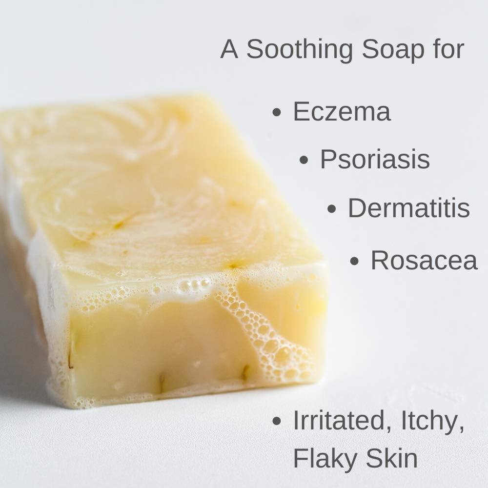 Emu Joy Emu Jabón de aceite para piel sensible | Barra de jabón Emu hidratante para piel seca y propensa al acné Eczema Psoriasis Dermatitis