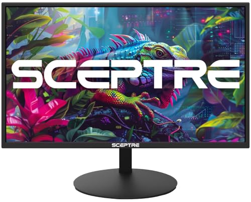 Monitor LED Sceptre 27 Pulgadas 1080P Negro 99% sRGB con 2 HDMI y Bocinas Integradas