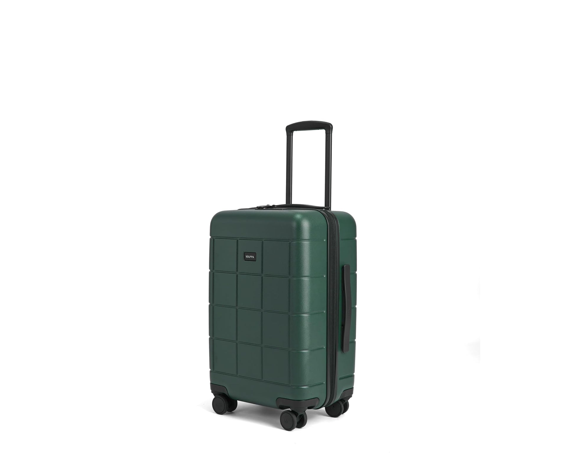 Mappa Original - Maleta de Viaje Rígida Garantía 10 Años 100% Makrolon Alemán, Ruedas Giratorias 360 de Tecnología Hinomoto, Candado TSA, Pad de Compresión, Maleta de 24 pulgadas, Color Verde